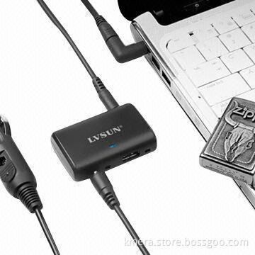 65W High-efficiency USB Output Mini Universal Laptop Car DC Adapter